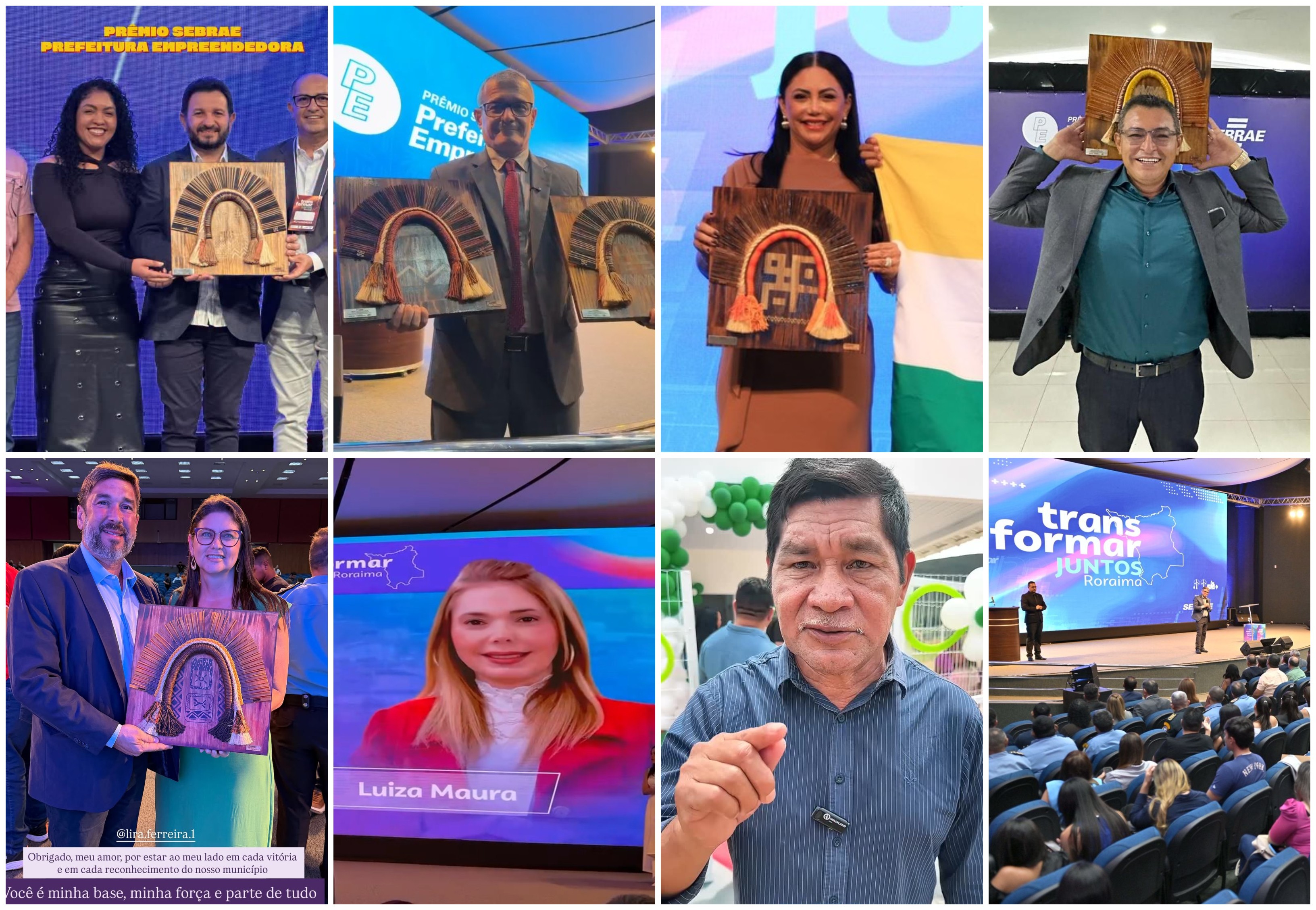 Sete prefeituras de Roraima recebem prêmio do Sebrae por projetos de inovação pública