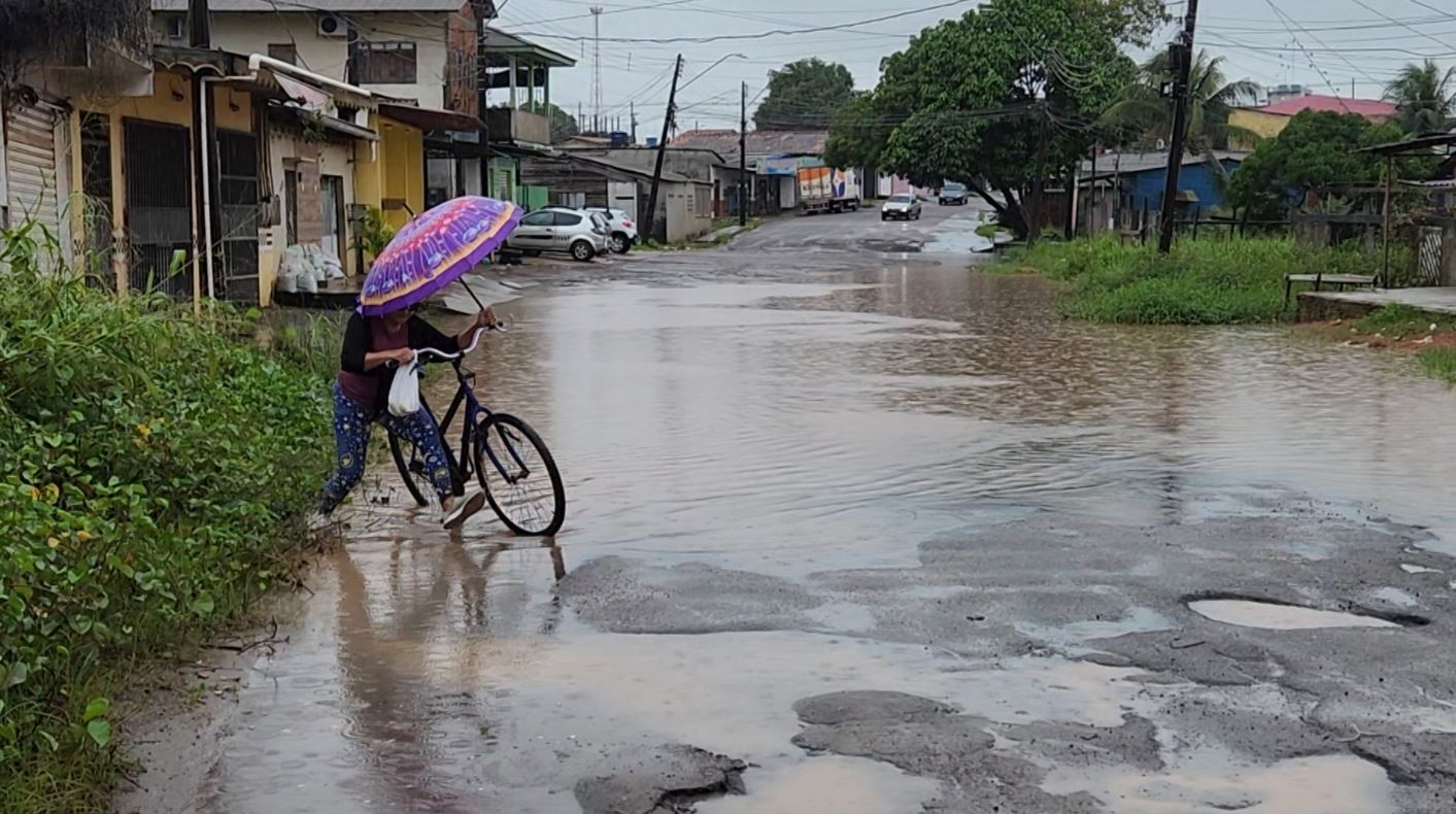 Chuvas fortes atingem casas e deixam 15 famílias desalojadas na Zona Sul de Macapá