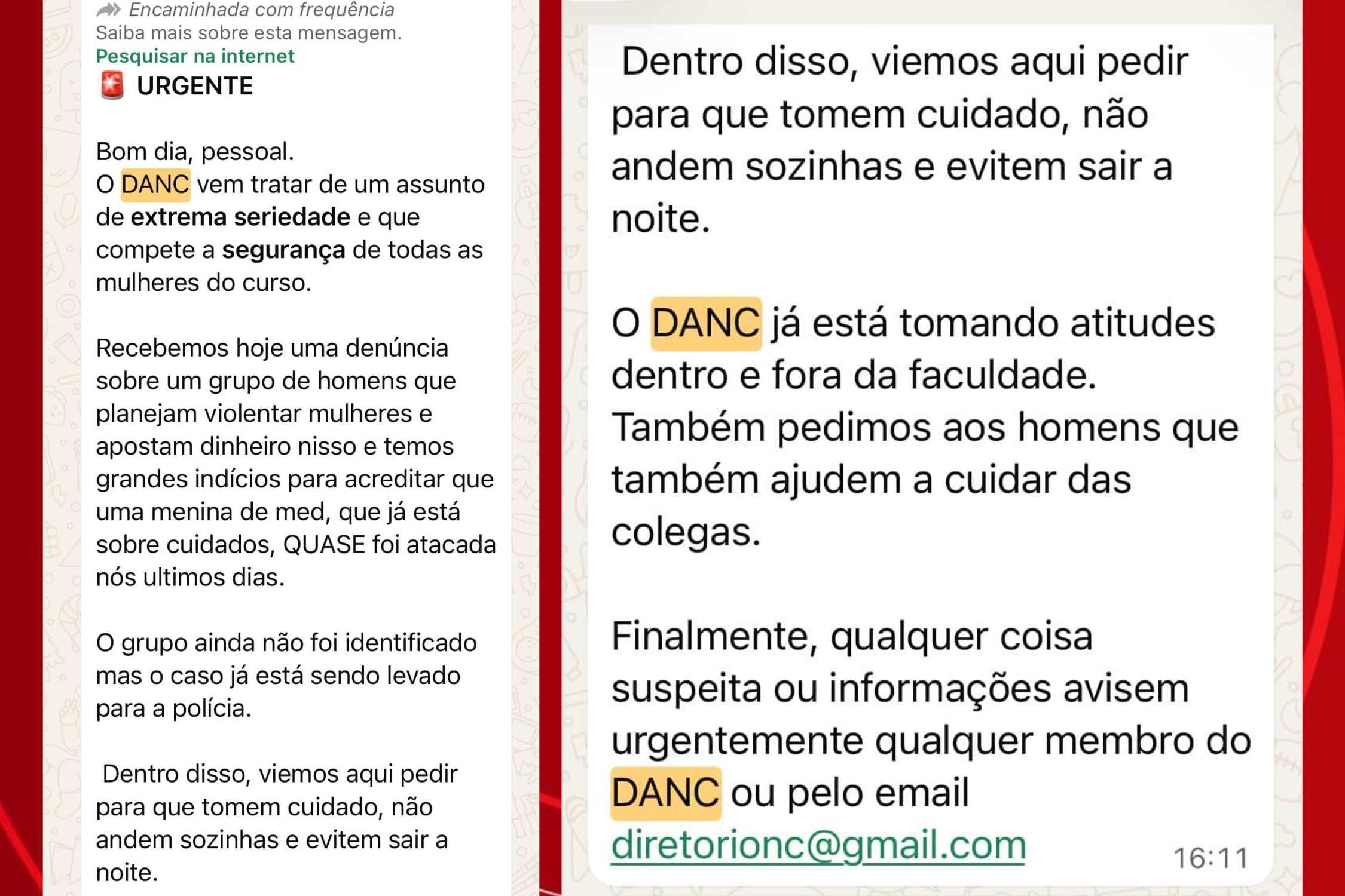 UFPR investiga grupo suspeito de planejar estupros de mulheres e promover 'bolão' sobre quem conseguiria cometer o crime