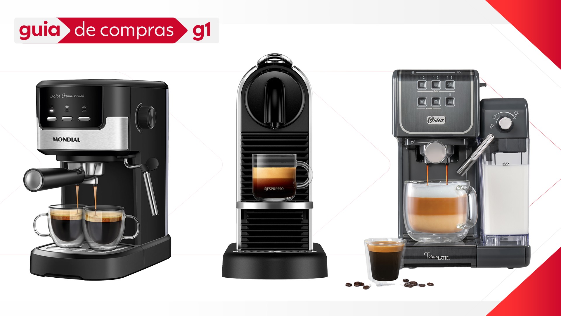 Café espresso: g1 testa 3 máquinas compatíveis com cápsulas 