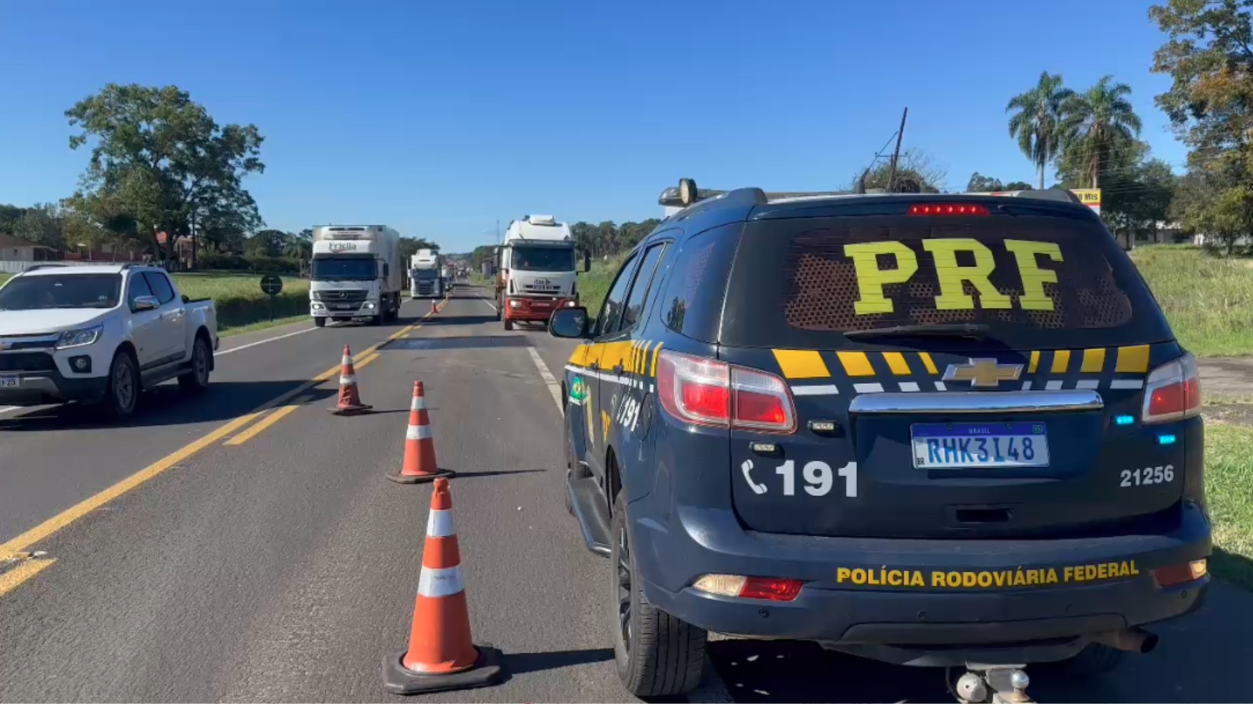 Obras causam bloqueios na Serra da Esperança e outros trechos da BR-277, no Paraná; veja locais e programação