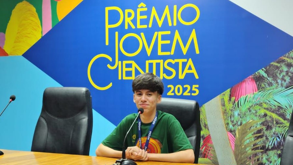 Prêmio Jovem Cientista reconhece iniciativas de combate à mudança do clima. — Foto: Arquivo pessoal