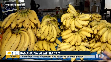 Nutricionista fala sobre tipos e benefícios da banana