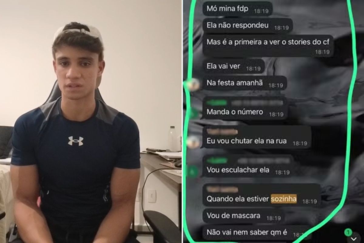 'Errei muito', diz estudante afastado de universidade após mensagens com ameaça de estupro contra colega