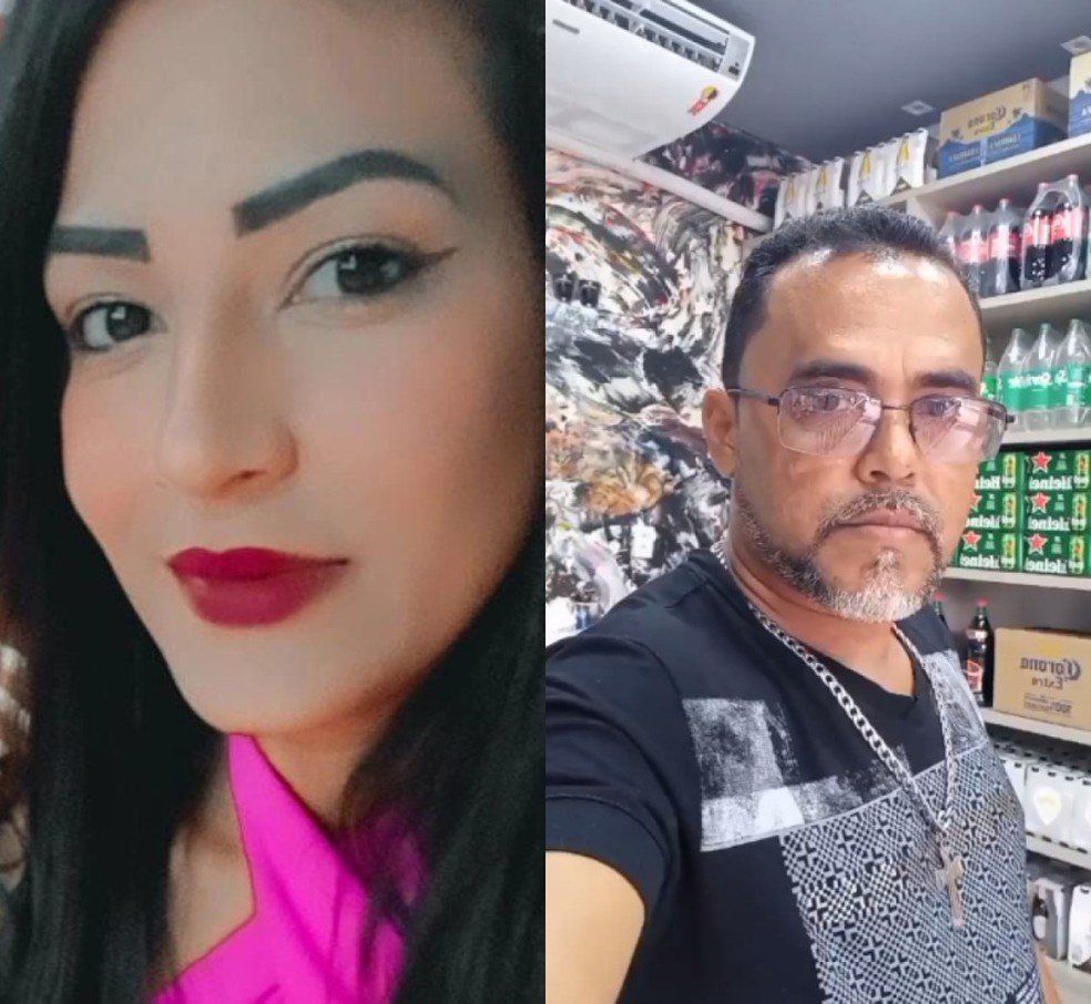 Janaina Ribeiro do Nascimento e Carlos Rangel Ferreira da Costa. — Foto: Reprodução
