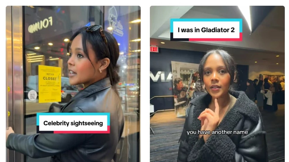 Winta Zesu publica no TikTok vdeos produzidos para irritar as pessoas  Foto: BBC | Winta Zesu