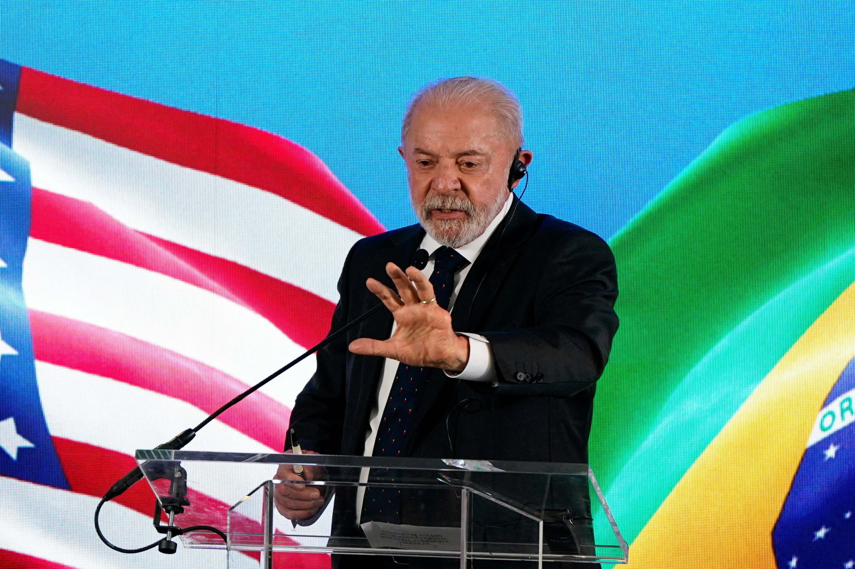 'Não precisamos inventar nada para a imprensa', diz Lula sobre ter pedido mudança em protocolo de encontro com Trump 
