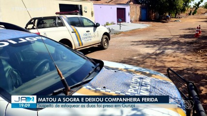 Suspeito de matar sogra e deixar companheira ferida se apresenta à polícia em Gurupi