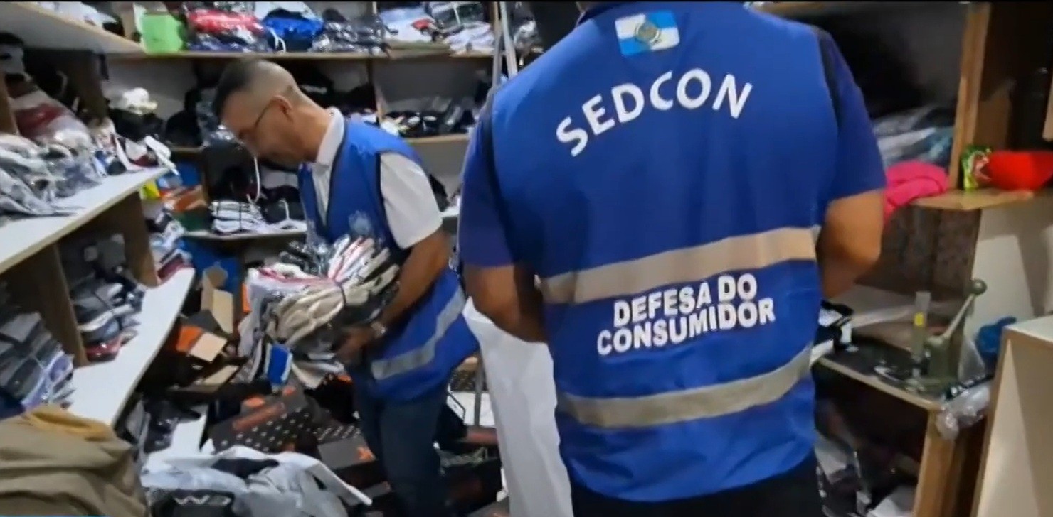 Operação em Rio das Ostras registra maior apreensão de produtos falsificados do RJ
