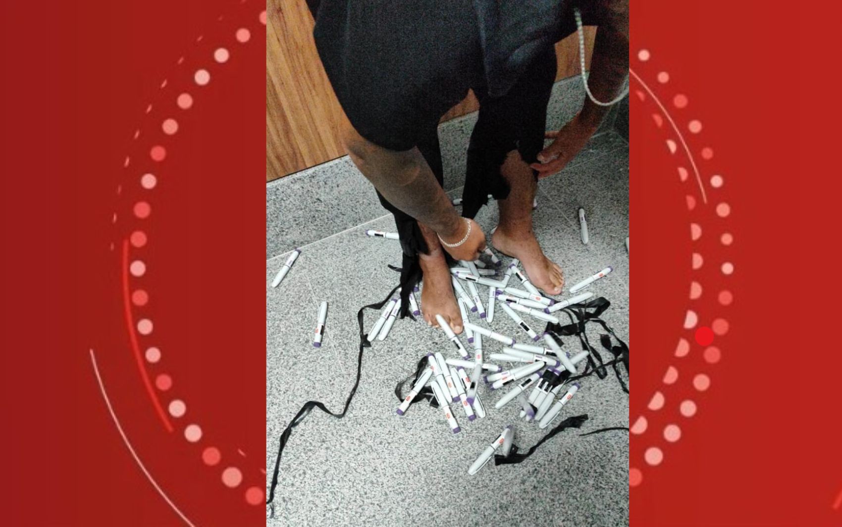 Cem canetas de Mounjaro são apreendidas no Aeroporto de Salvador; material foi encontrado embaixo da roupa de passageiro