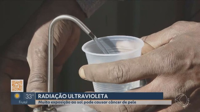 Muita exposição ao sol pode causar câncer de pele