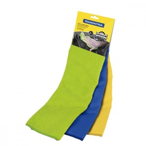 Panos de microfibra Tramontina 3 unidades