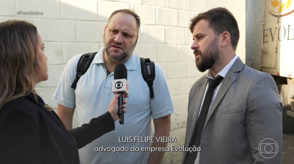 Advogados da Evolução afirmam não ter conhecimento de atividades ilícitas envolvendo a empresa. — Foto: Fantástico