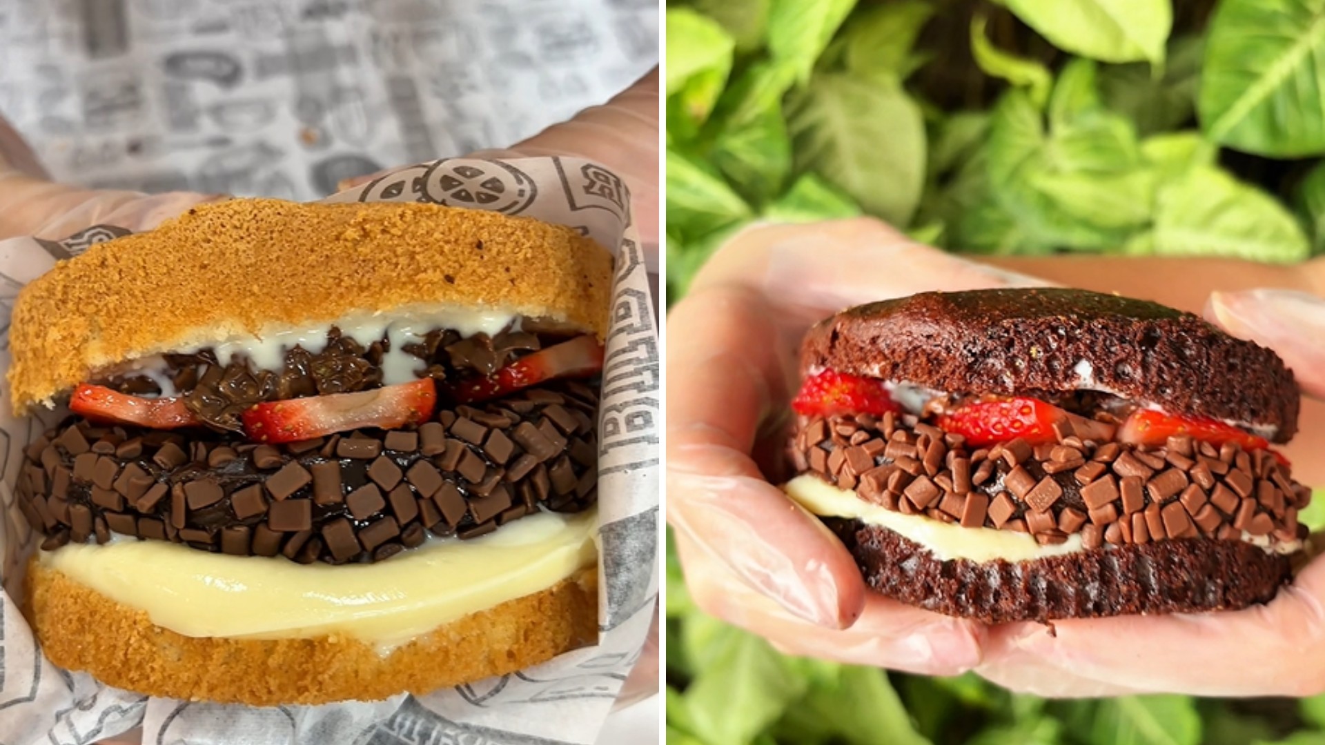 Hambúrguer doce com ‘carne’ de brigadeiro e 'tomate' de morango faz faturamento de confeitaria dobrar no interior de SP