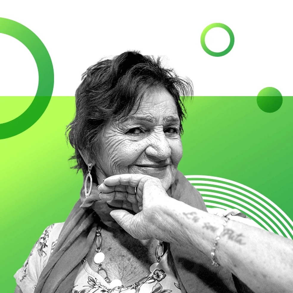 Lourdes Barreto desafia o preconceito há décadas — Foto: BBC