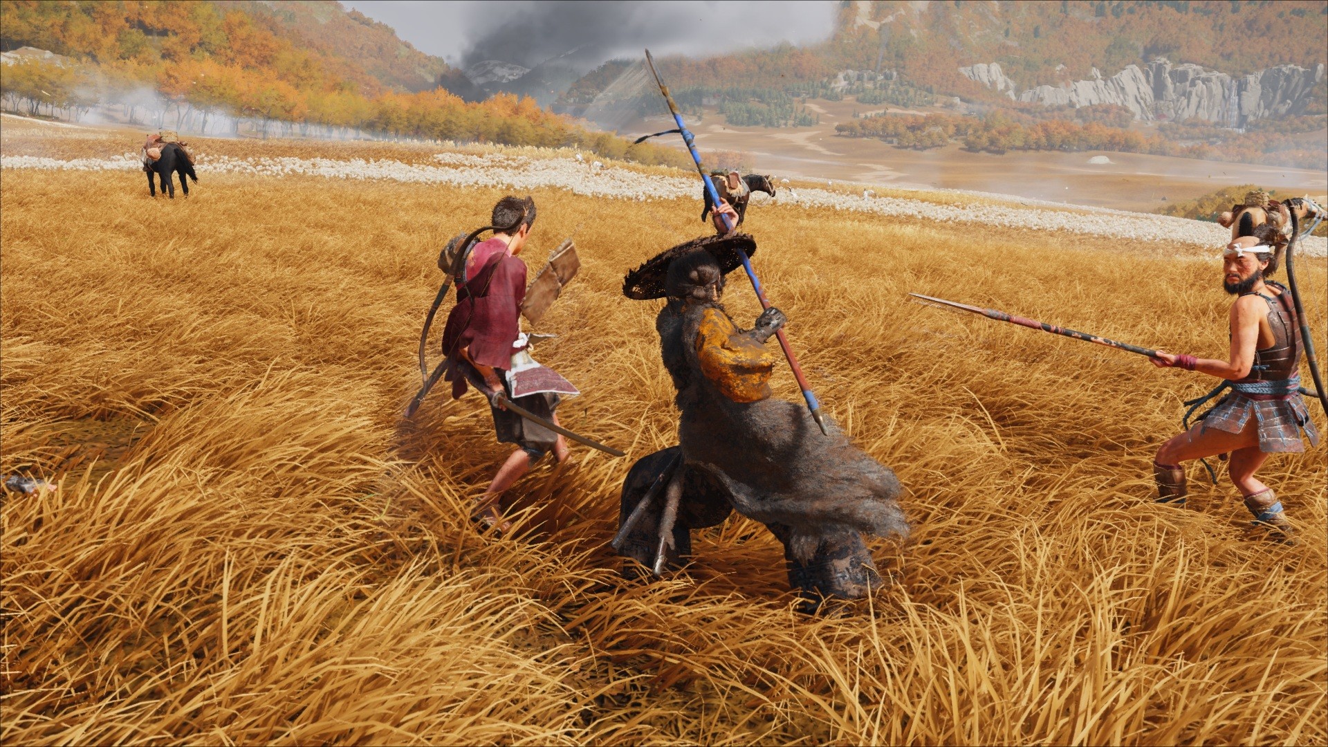 'Ghost of Yotei' quer colocar jogador dentro de filmes de samurai, diz diretora de arte