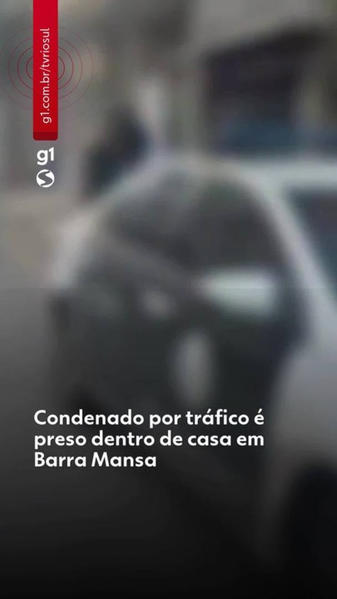 Condenado por tráfico é preso dentro de casa em Barra Mansa