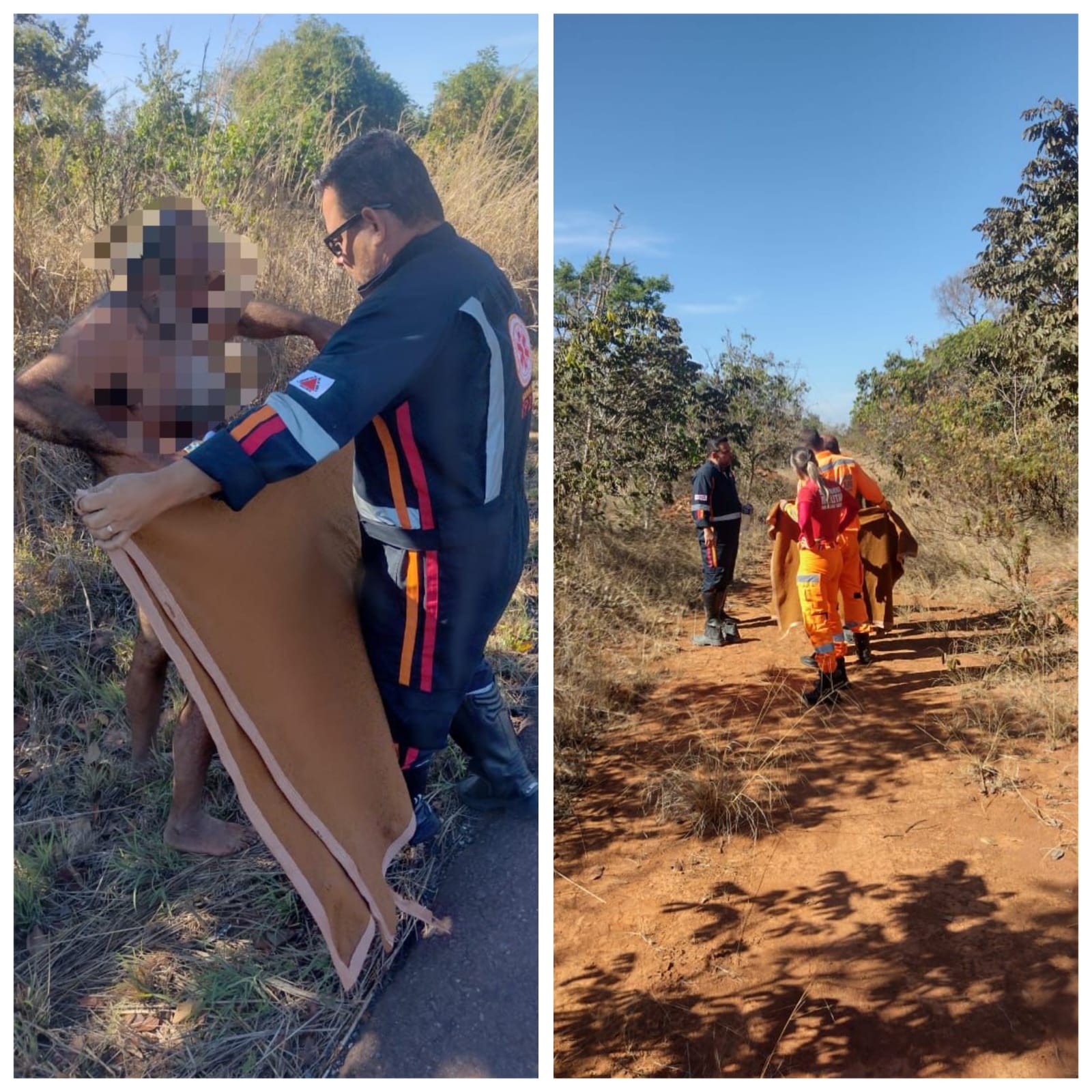 Caminhoneiro perdido em mata é resgatado por equipe do Samu que passava por rodovia: 'Mistura de alívio e emoção', diz enfermeiro
