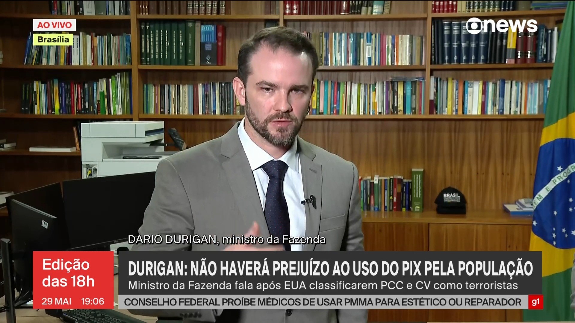 Ataque eleitoral vai prejudicar economia brasileira, diz Durigan após