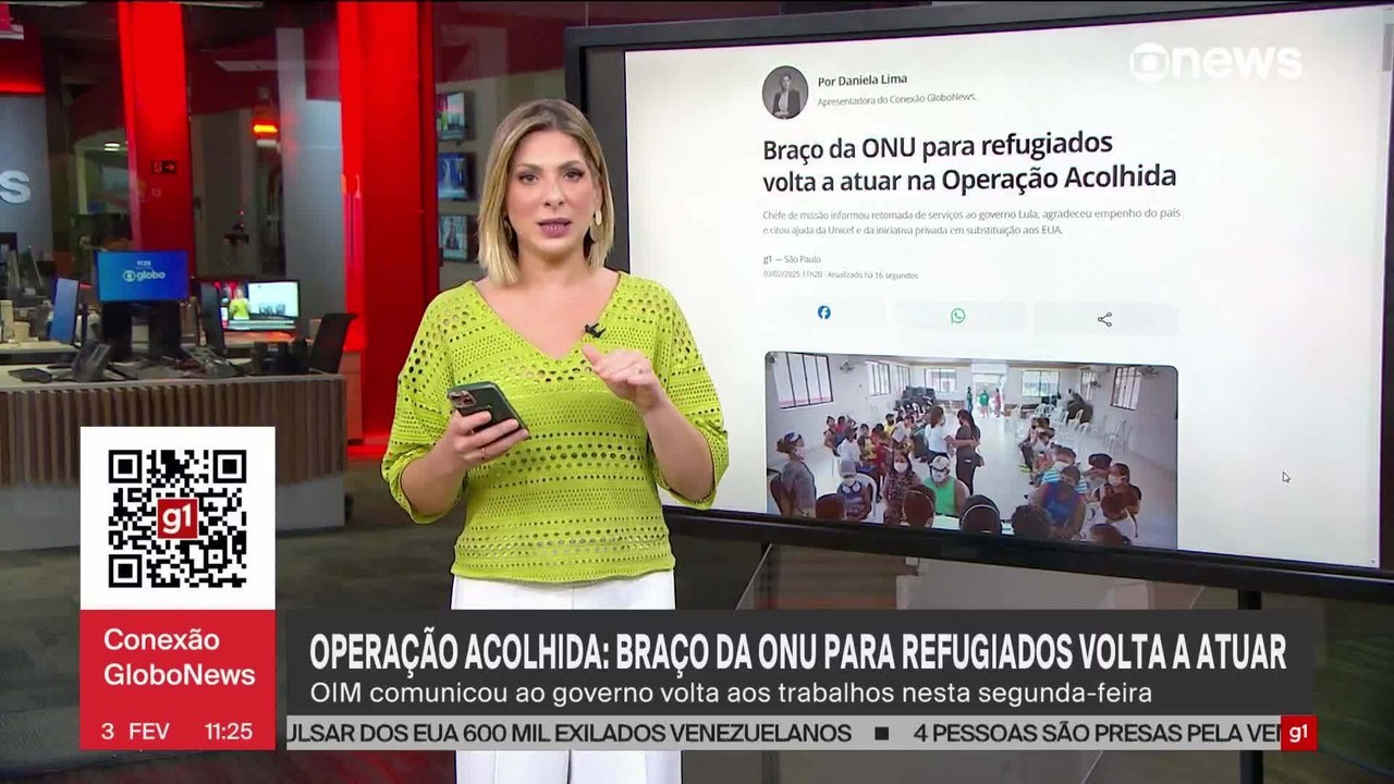Braço da ONU para refugiados volta a atuar na Operação Acolhida