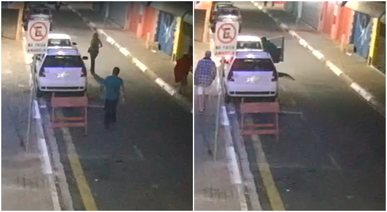 VÍDEO: Imagens mostram policial penal aposentado deixando casa de shows antes de esfaquear a ex-companheira em Itapetininga