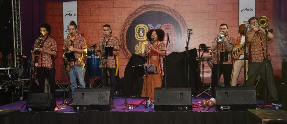 IFÁ, Eric Assmar, Bahia Soul e Restgate Blues na abertura do Oxe É Jazz 2023 — Foto: Sidney Florêncio