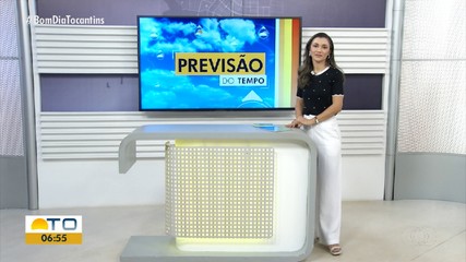 Veja a previsão do tempo do Tocantins desta sexta-feira (28)