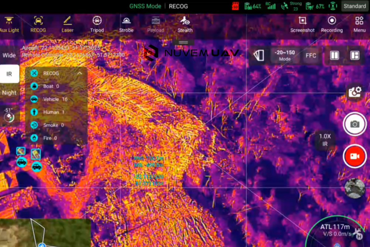 Drone com câmera térmica mostra ‘mapa de calor’ de incêndio subterrâneo em Presidente Prudente; entenda como funciona tecnologia