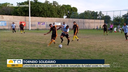 Torneio solidário de futebol society integra comunidade do setor Taquari