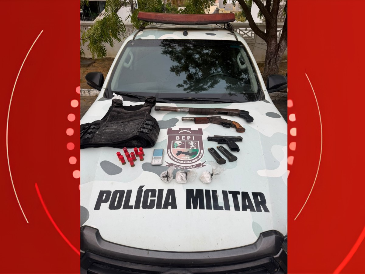 Dois homens morrem durante ação policial em Casinhas, e armas e drogas são apreendidas