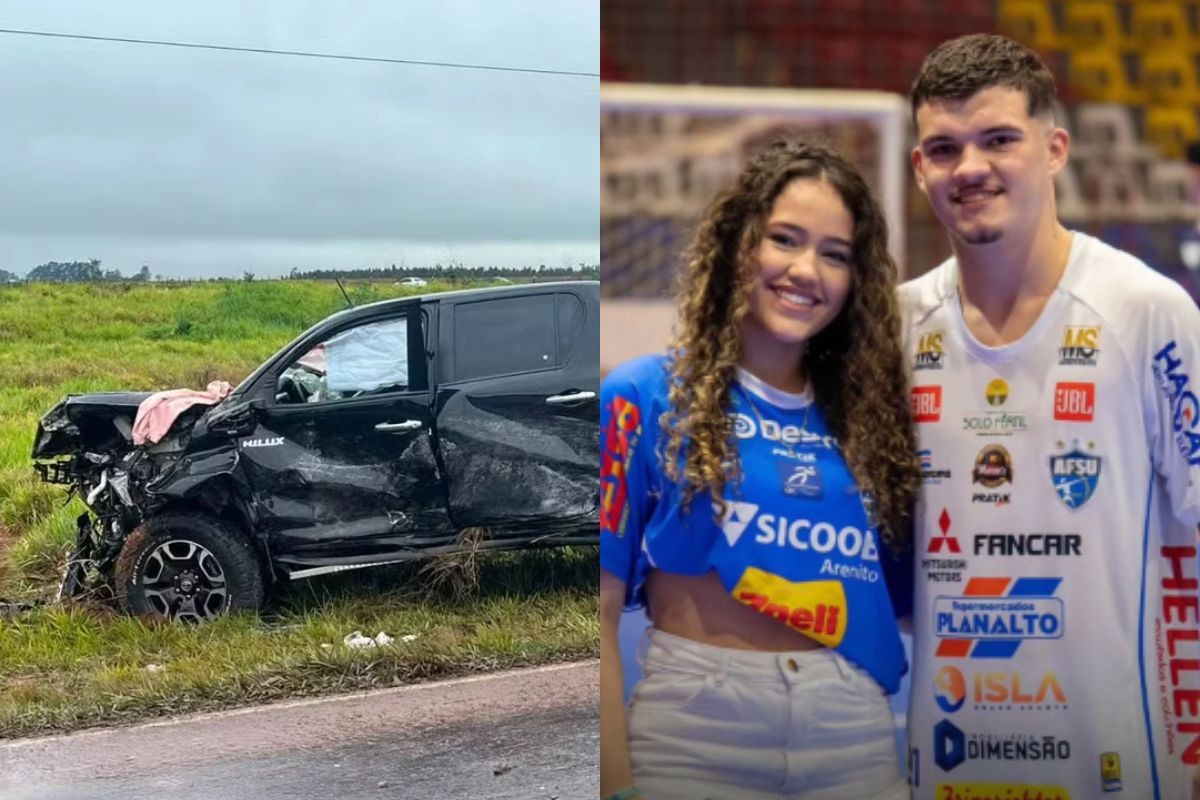 Bebê de 5 meses e tia seguem internadas após acidente que matou casal em MS; jogador está em estado grave