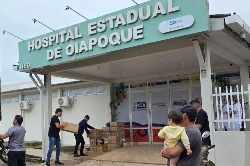 Casos de síndrome gripal aumentam mais de 40% no Hospital de Oiapoque
