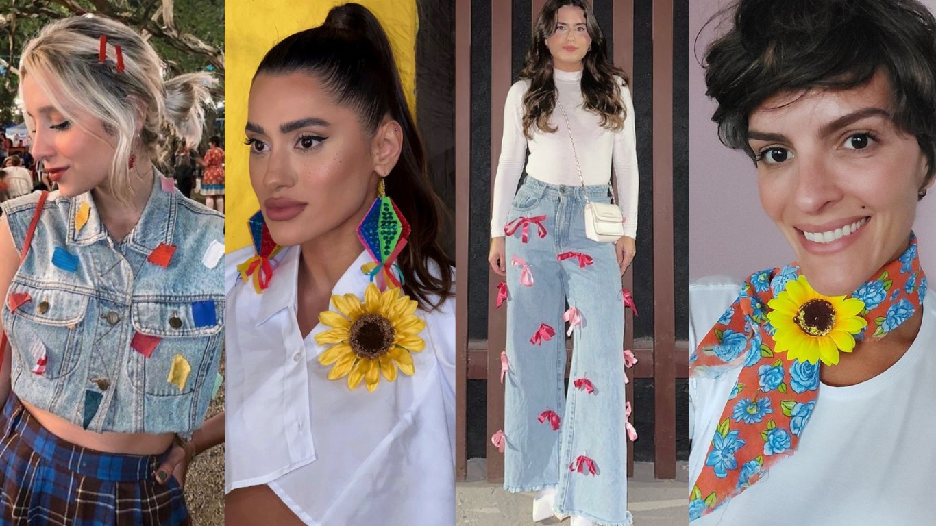 Moda e festas juninas: consultora ensina como customizar roupas com estilo junino sem gastar muito