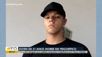 Jovem morre após ser atingido por paletes de madeira enquanto trabalhava em frigorífico