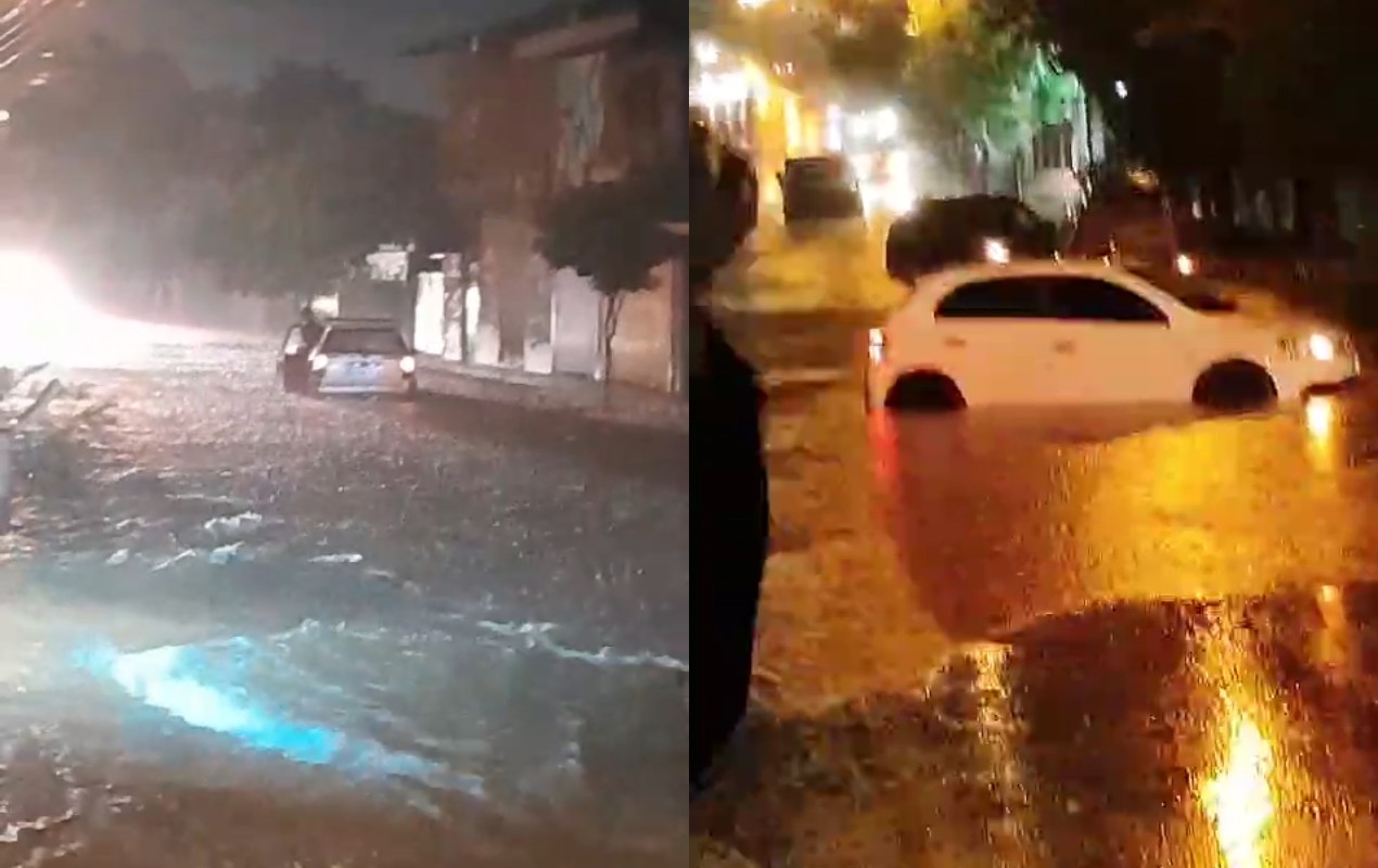 Chuva forte provoca alagamentos e transtornos em Bauru