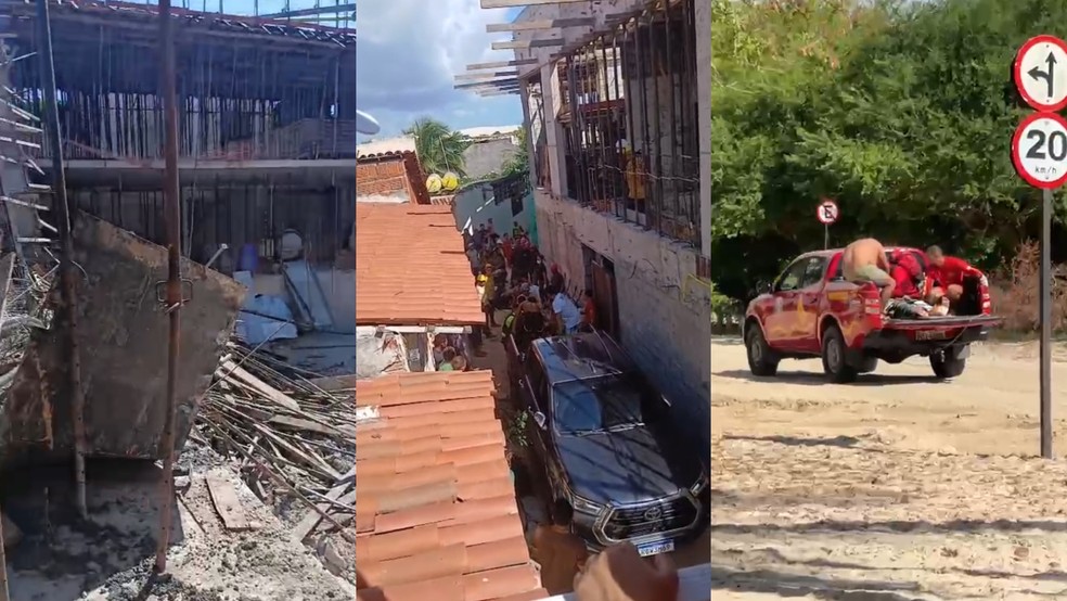 Vítimas foram atendidas em UPA de Jijoca e encaminhadas para hospital em Acaraú. — Foto: Reprodução