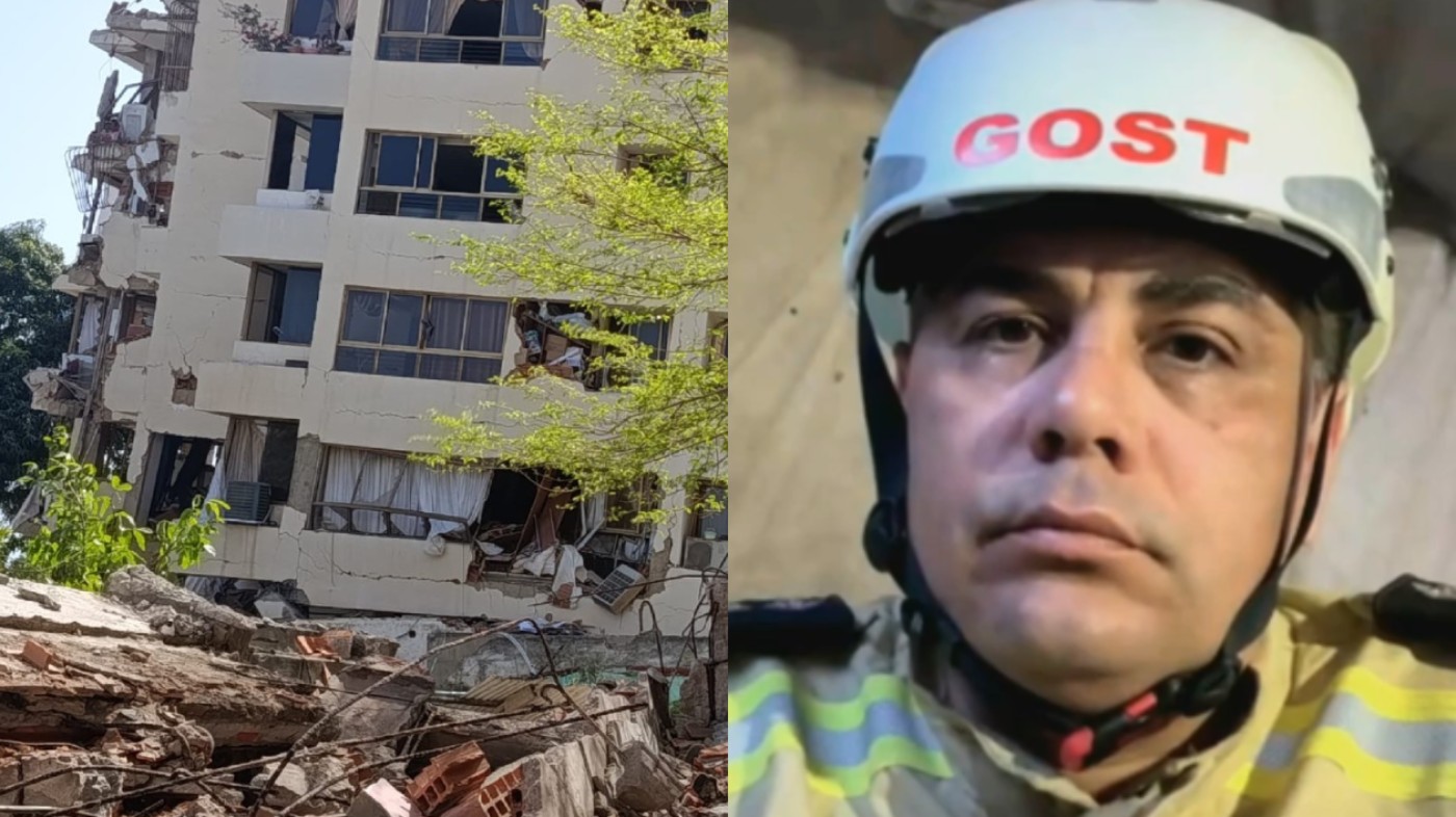 Bombeiros do Paraná buscam pessoas que podem estar em 'espaços vitais' de escombros dos terremotos na Venezuela: 'Cenário complexo'
