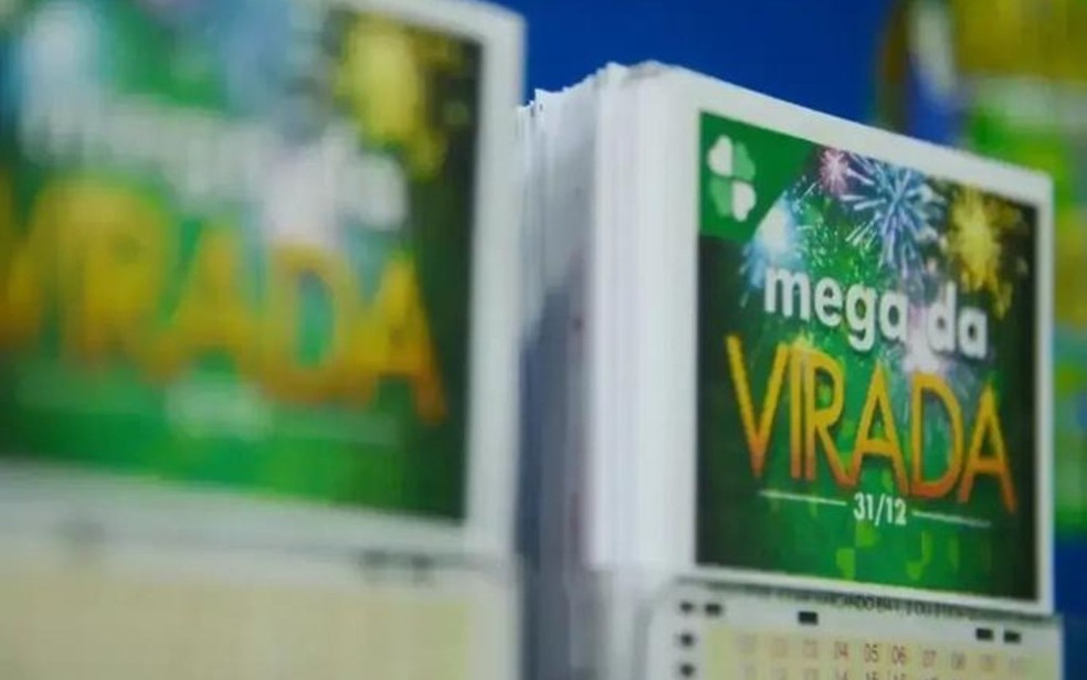 Prêmio da Mega da Virada de 2023 foi o maior das loterias brasileiras  — Foto: Tomaz Silva/Agência Brasil