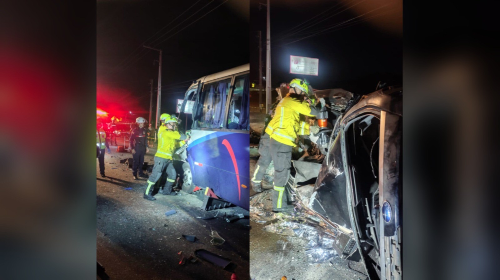 Batida entre carro e micro-ônibus deixa um morto e feridos na Grande Florianópolis