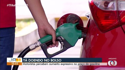 Motoristas são supreendidos com aumento do preço da gasolina