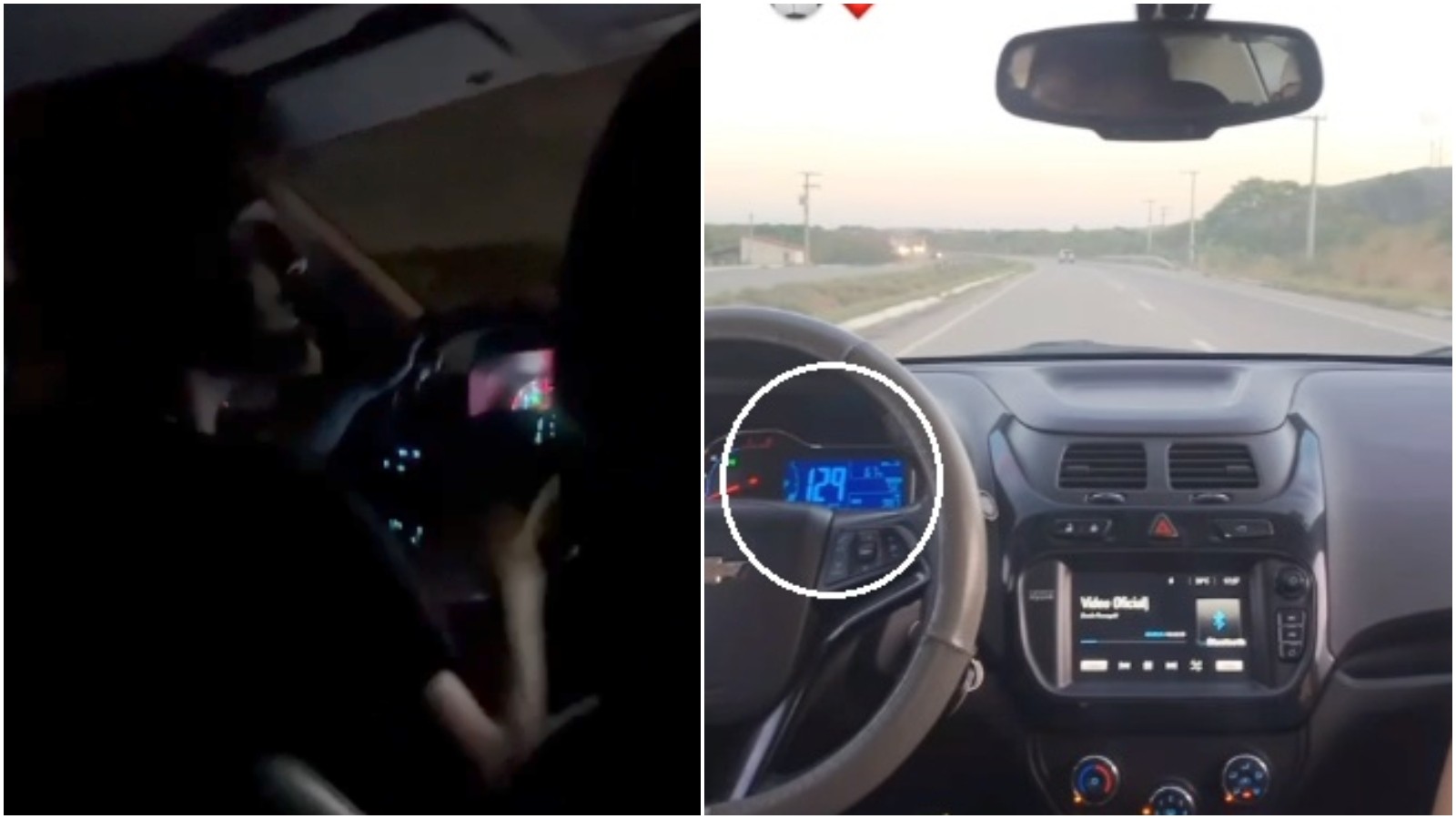Atletas publicaram vídeo com carro a 129 km/h e dança ao volante antes de acidente com morte de jogador