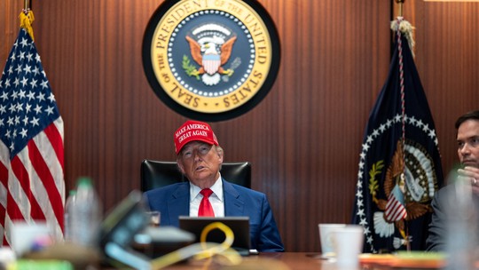 Trump acompanhou ataque ao Irã em sala de situação na Casa Branca; veja fotos