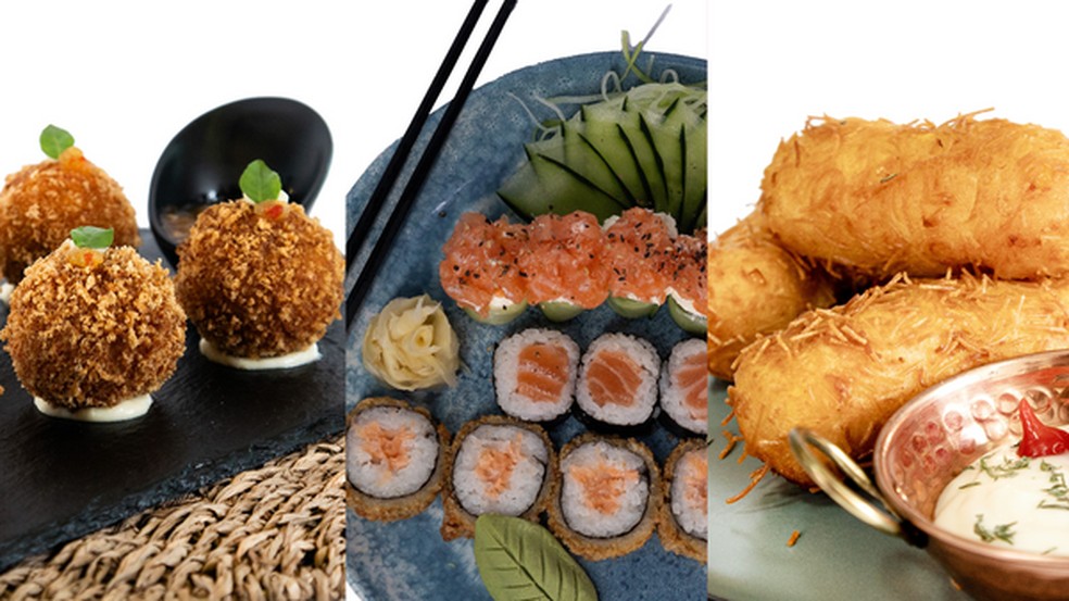 Pratos do Festival Gastronômico de São Mateus. — Foto: Divulgação