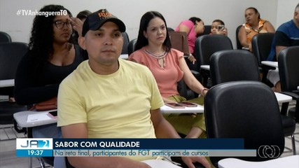 Chefes de cozinha que vão participar do FGT passam por treinamento