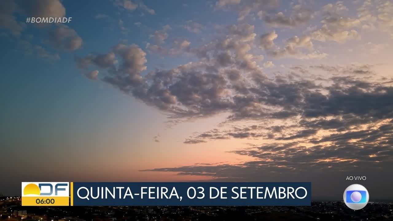 Bom Dia DF de quinta-feira, 3 de setembro de 2026