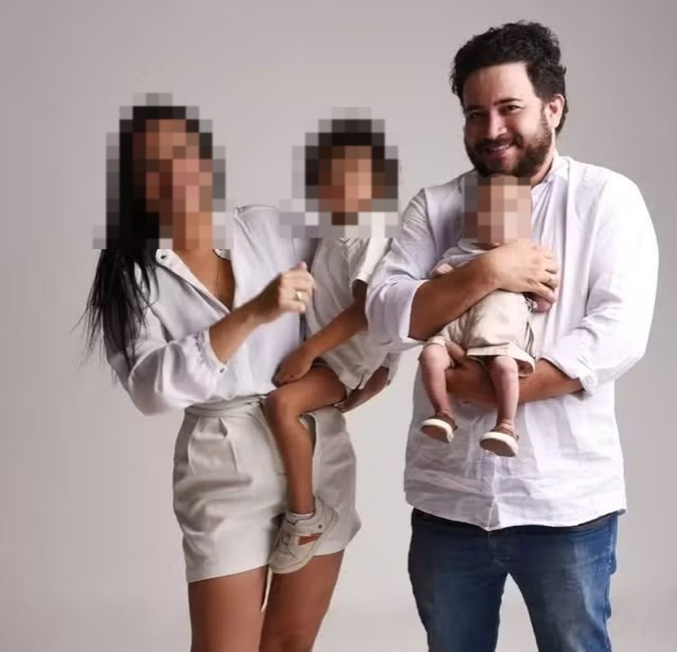Paulino e a família — Foto: Reprodução