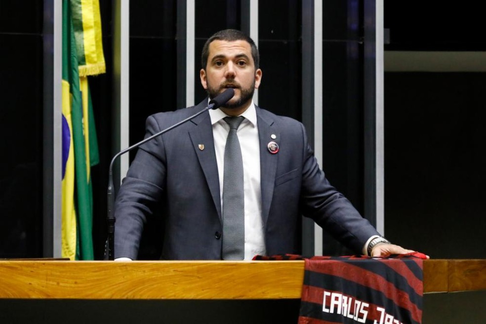 O deputado Carlos Jordy, em foto de 2020 — Foto: Luis Macedo / Câmara dos Deputados