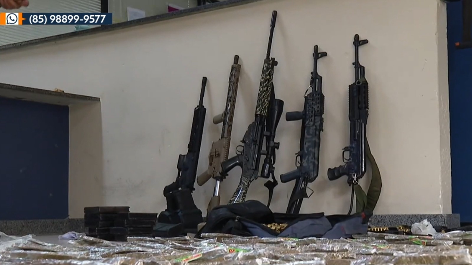 Operação prende criminosos que fornecem armas para facção no Ceará