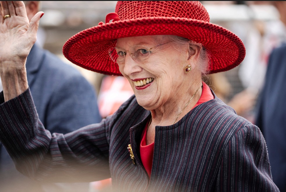 Rainha Margrethe II da Dinamarca em setembro de 2023 — Foto: Ritzau Scanpix/Reuters