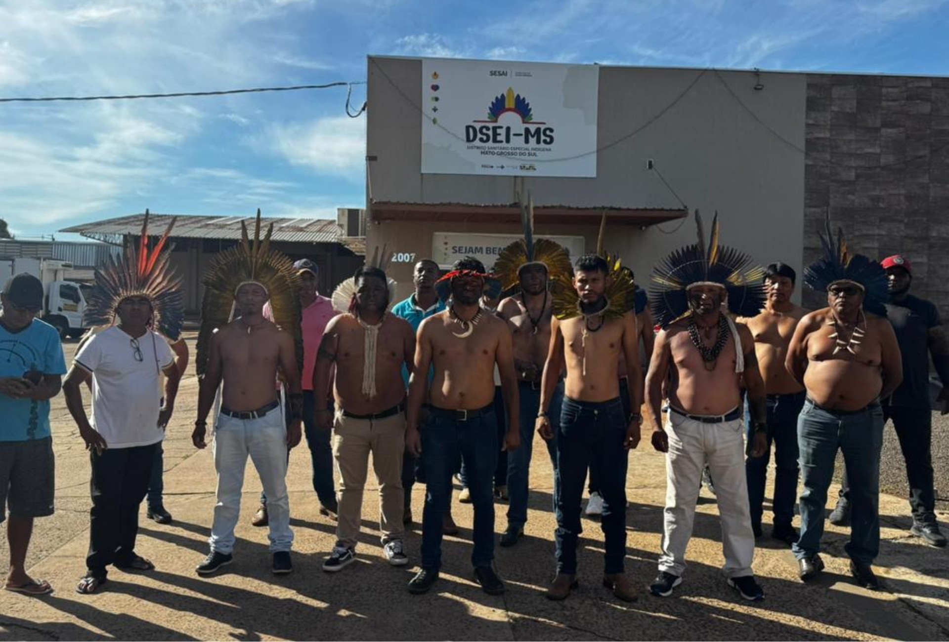 Indígenas ocupam sede do DSEI em Campo Grande e denunciam falta de transporte para pacientes